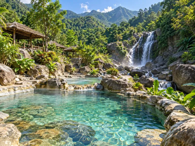 Than Tai hot springs ticket